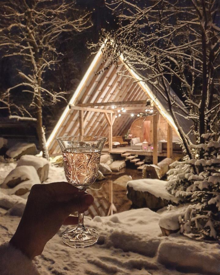 Gorska Osada Luxury Chalets Zakopane Poronin Exterior foto
