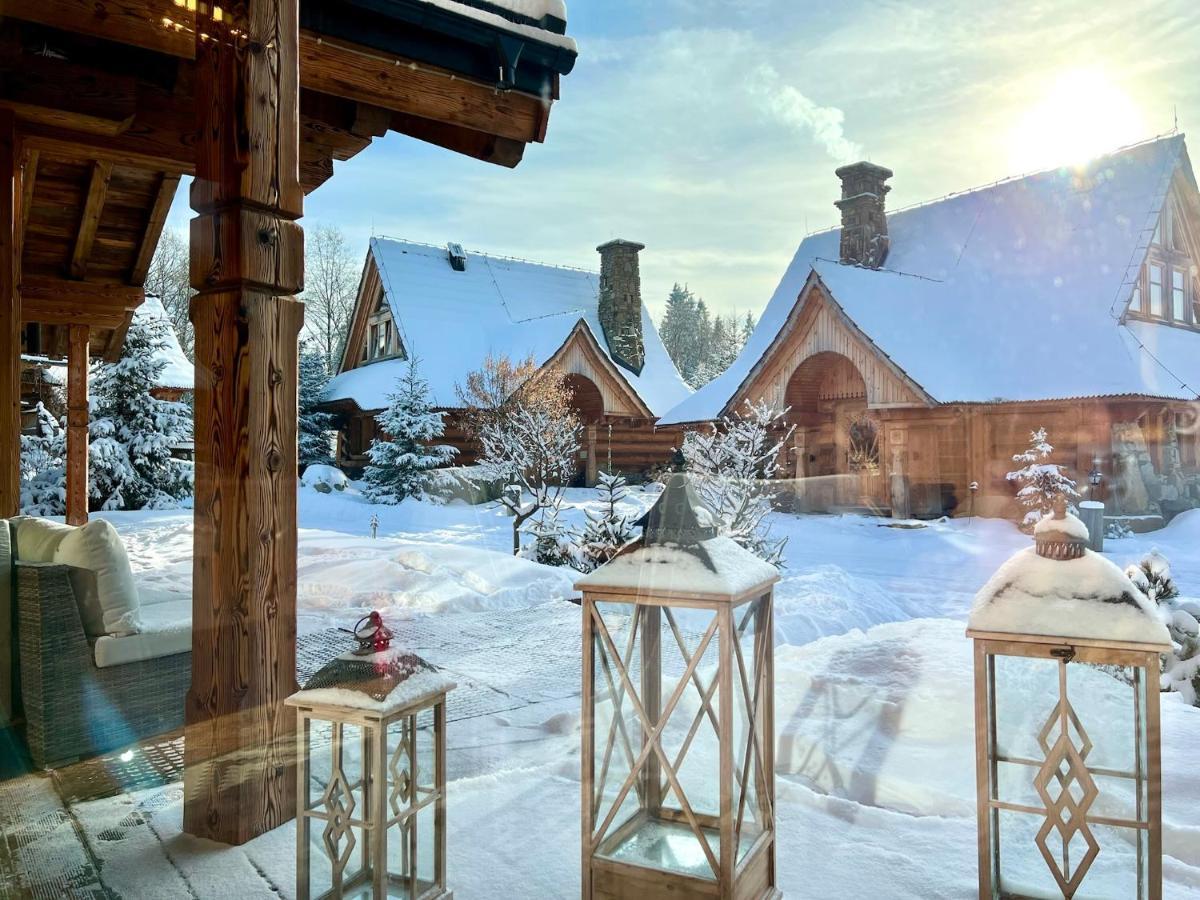 Gorska Osada Luxury Chalets Zakopane Poronin Exterior foto