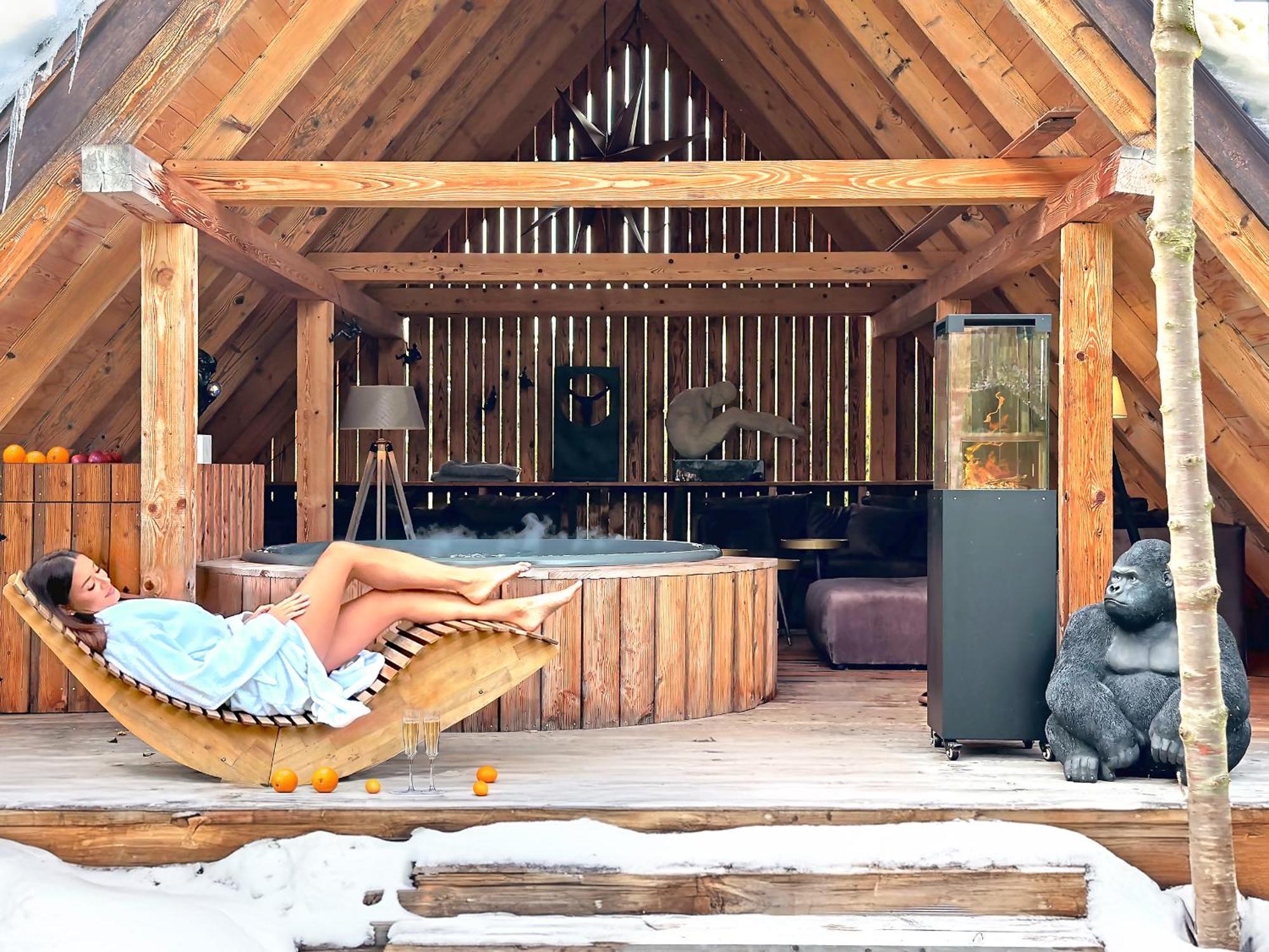 Gorska Osada Luxury Chalets Zakopane Poronin Exterior foto